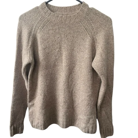 Naadam Signature Cashmere Raglan Crewneck Sweater, Size Small - Picture 6 of 11